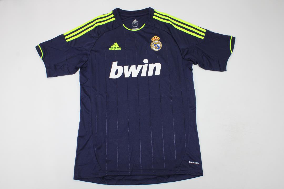 AAA Quality Real Madrid 12/13 Away Navy Blue Soccer Jersey
